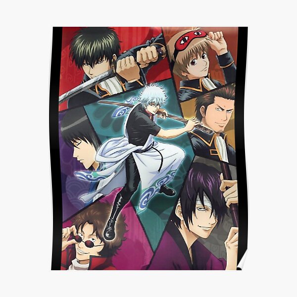 Gintama And Friends Poster RB2806 product Offical gintama Merch