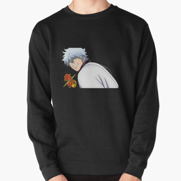 Gintama smiling Pullover Sweatshirt RB2806 product Offical gintama Merch