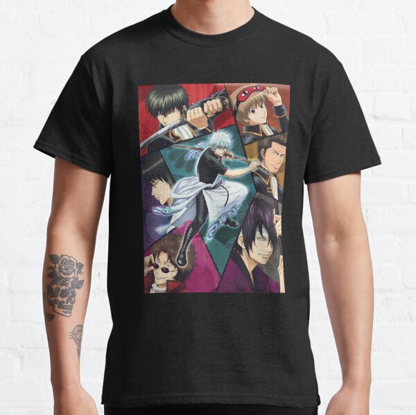 Gintama And Friends Classic T-Shirt RB2806 product Offical gintama Merch