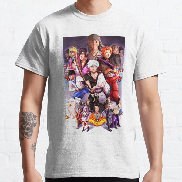 Gintama Movie Poster Classic T-Shirt RB2806 product Offical gintama Merch