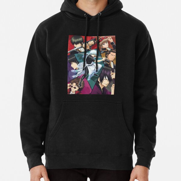 Gintama And Friends Pullover Hoodie RB2806 product Offical gintama Merch