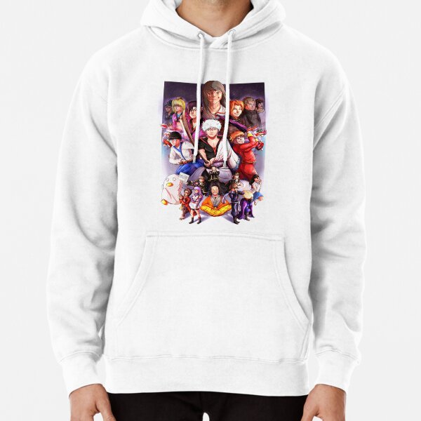 Gintama Movie Poster Pullover Hoodie RB2806 product Offical gintama Merch