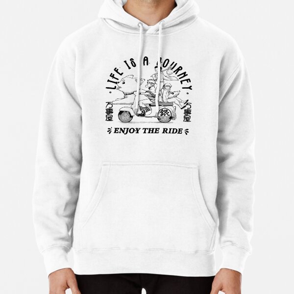 Gintama | Life is a Journey, Enjoy The Ride Pullover Hoodie RB2806 product Offical gintama Merch