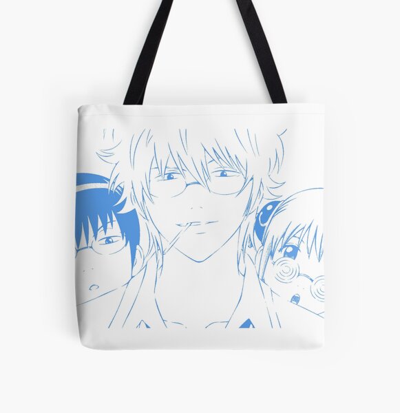 Gintama All Over Print Tote Bag RB2806 product Offical gintama Merch