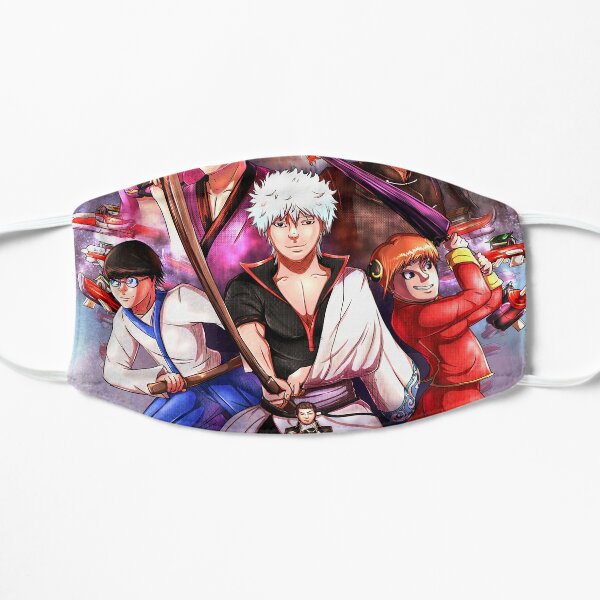 Gintama Movie Poster Flat Mask RB2806 product Offical gintama Merch